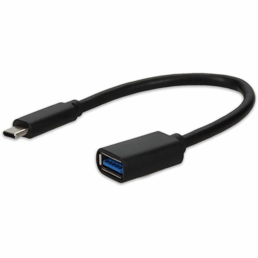 AddOn 5-Pack of USB 3.1 C Male to USB 3.0 A Male Black Adapters