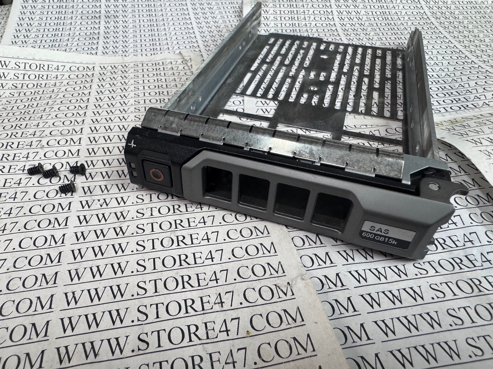 5pc LOT Genuine Dell 0F238F 0KG1CH 3.5 SAS SATA HDD Caddy Tray With Screws