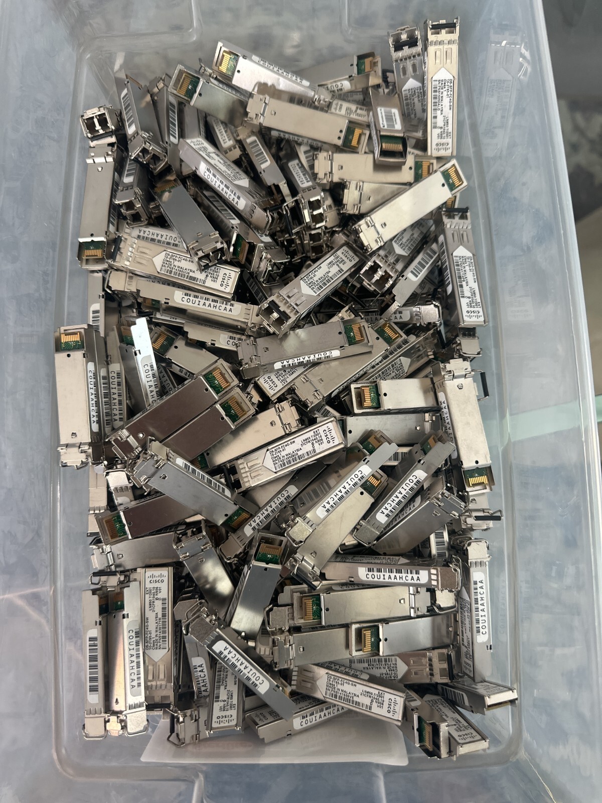 Lot of 50 Cisco DS-SFP-FC4G-SW SFP Fiber Transceiver 850nm 10-2195-01