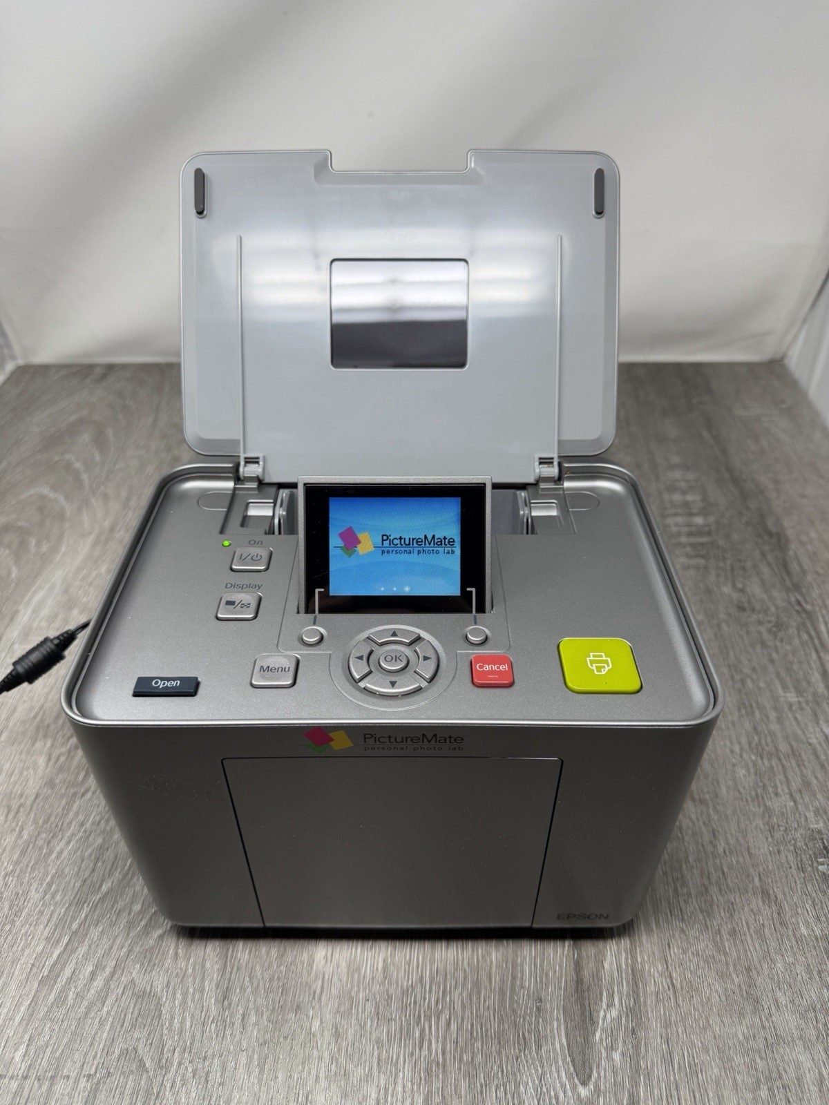 Epson PictureMate PM240 Personal Photo Lab Digital Portable Printer TESTED
