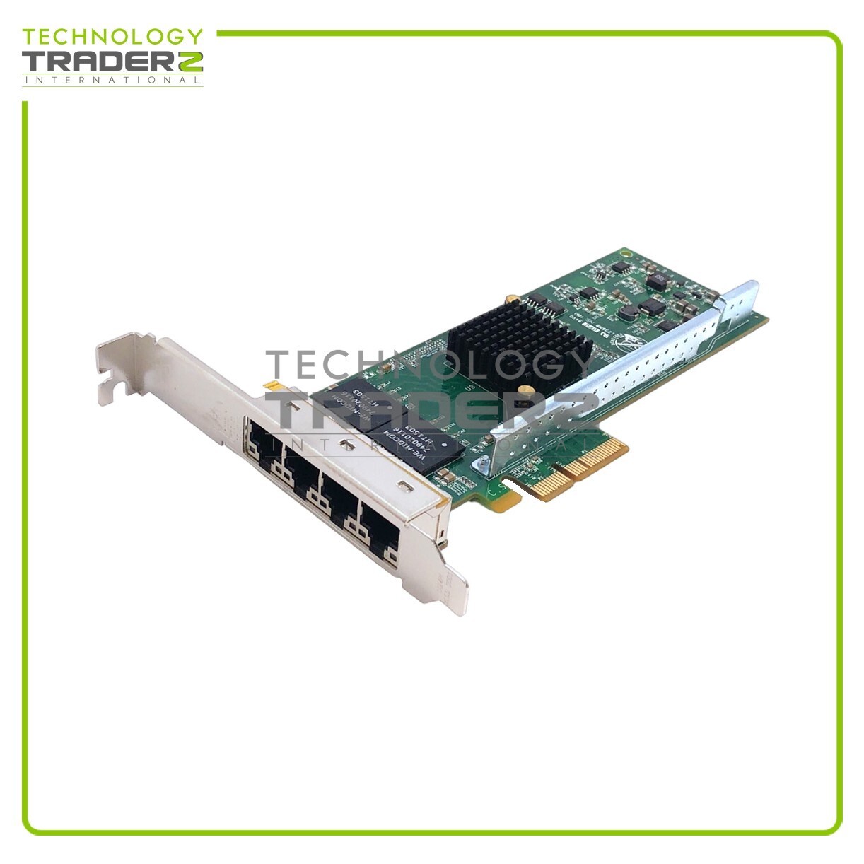 410-00116-01 Riverbed Quad Port Copper Gigabit PCI-E Network Adapter Card