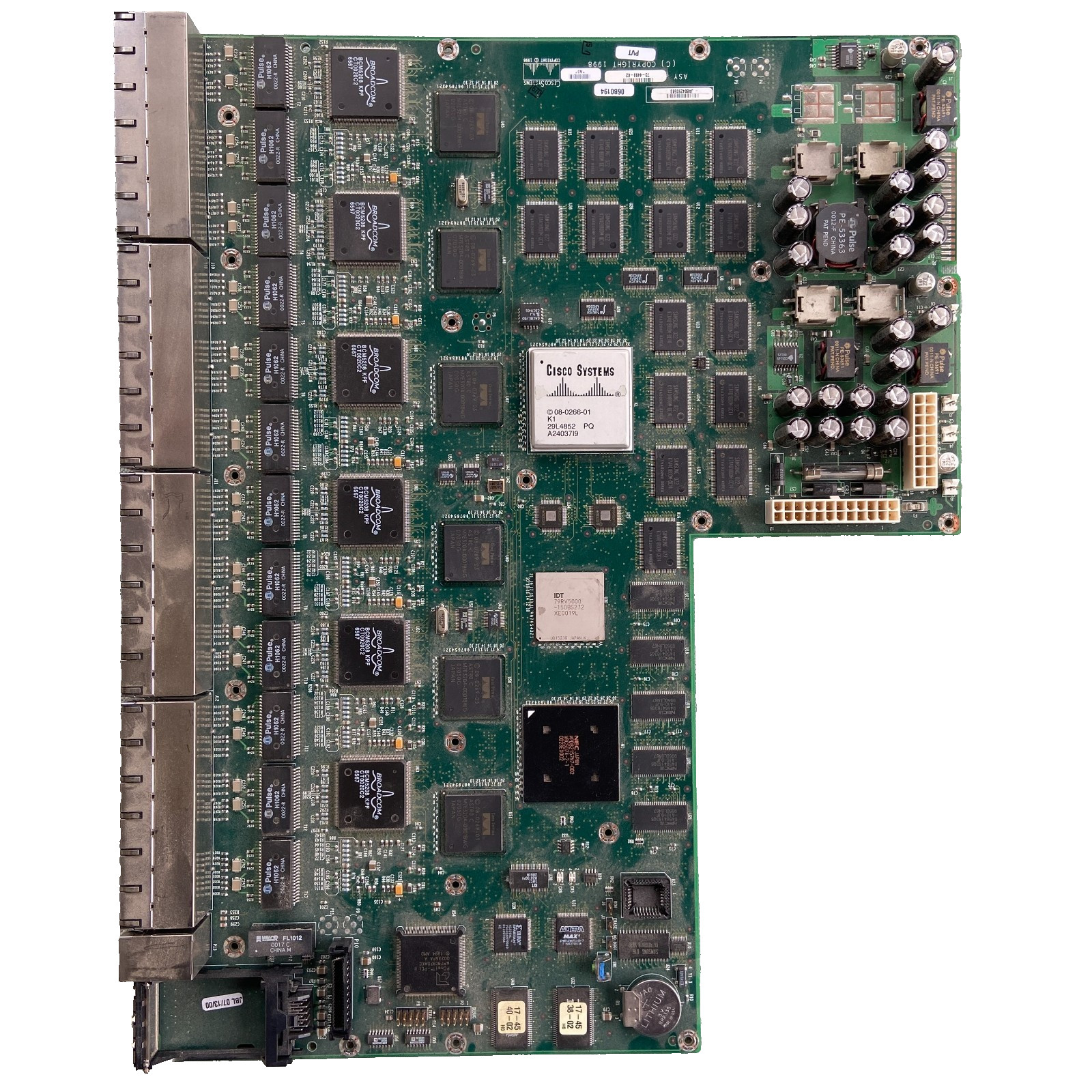 Cisco 1998 Motherboard 73-4499-02 48 Port Switch Hub Rack Mount Broadcom IDT VTG