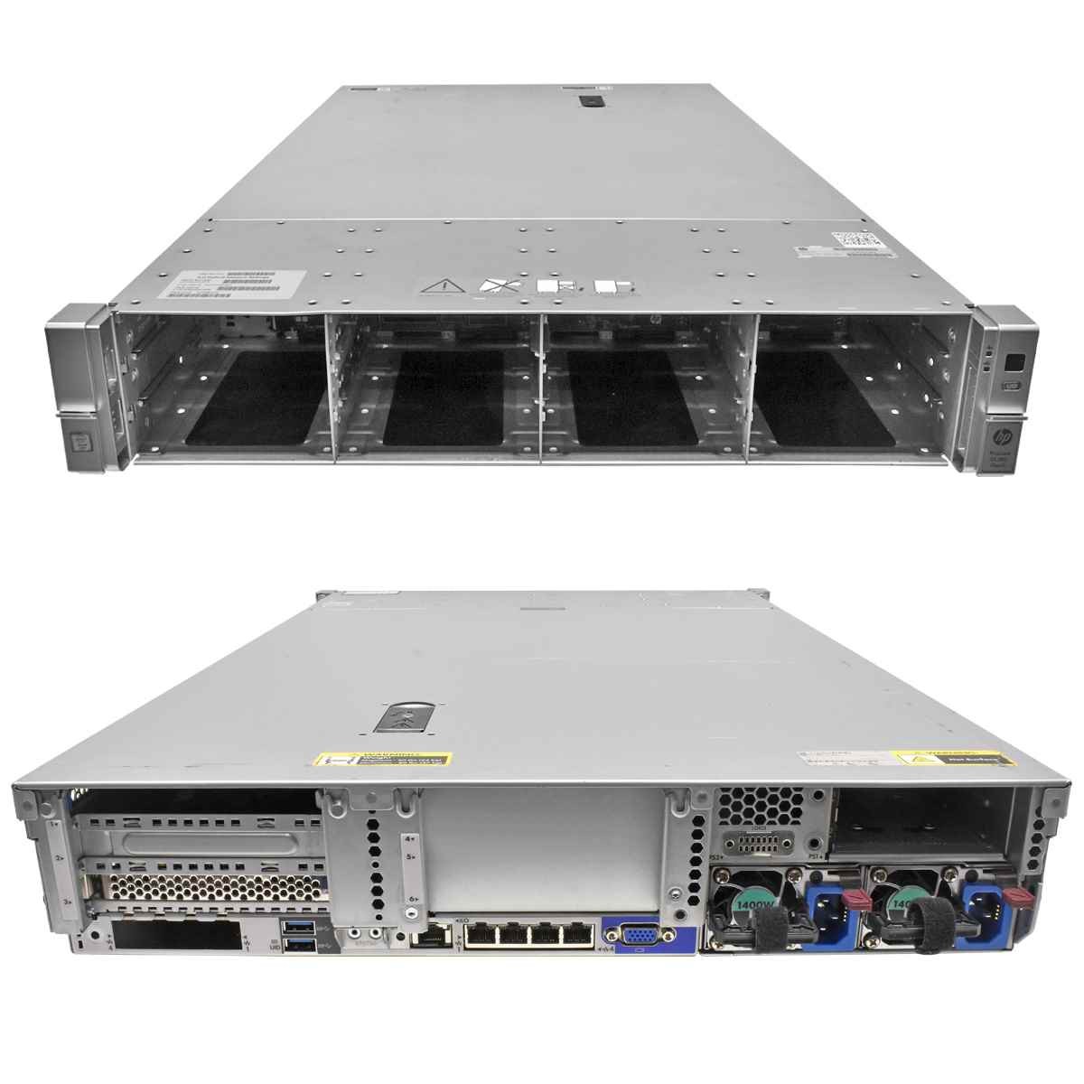 HP ProLiant DL380 Gen9 2U 2xE5-2630 V4 P840 32GB RAM 12x LFF 2x2.5 SFF