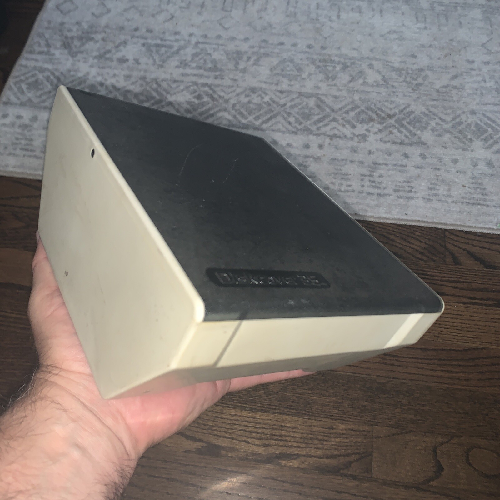 Vintage Ring King Diskcover 35 5.25" Floppy Disk Storage Box