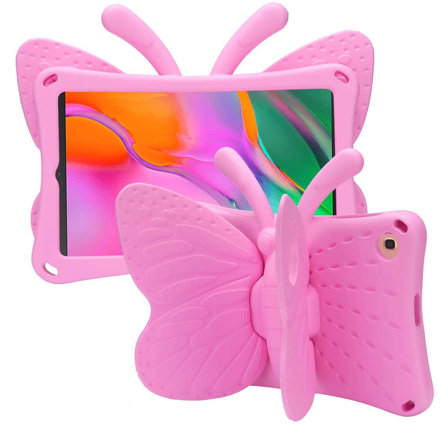 Simicoo Samsung Galaxy Tab A 10.1 2019 case SMT510 T515 3D Cute Butterfly Cas...