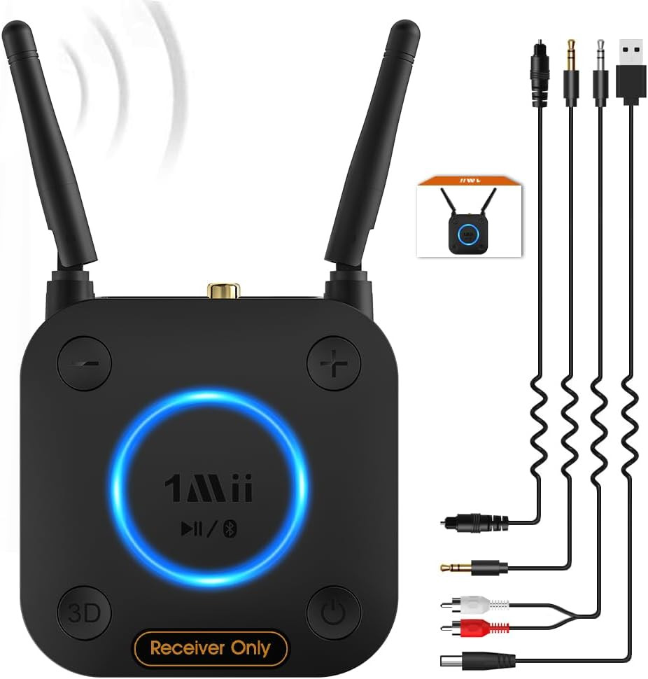 [Upgraded]  B06Pro Long Range Bluetooth Receiver, Hifi Wireless Audio Adapter, B