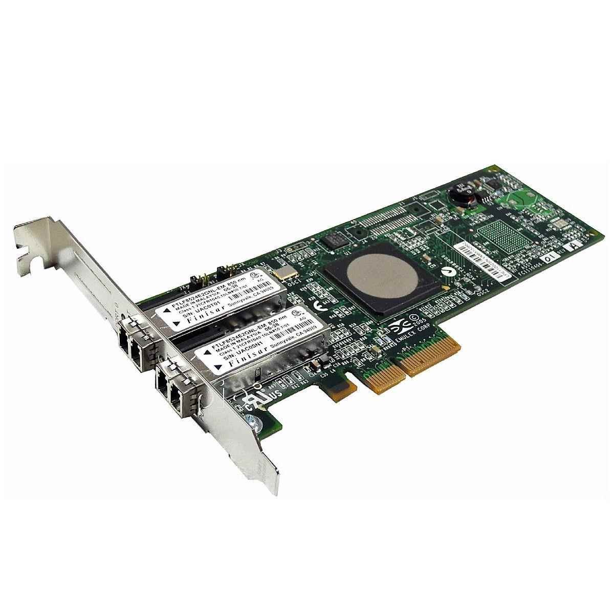 Emulex Network Cards LPE11002 FP PCIe x4 4Gbit Dual Fibre Channel