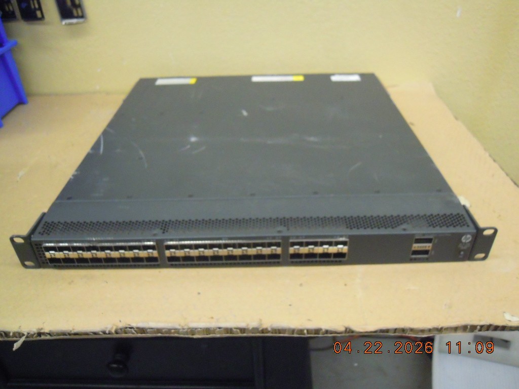 HPE JG896A FlexFabric 5700-48XG-2QSFP+ 40 x 10GB Switch | Dual AC P/S * Read #2