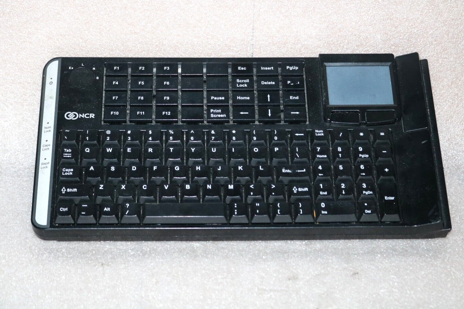 NCR-593266809090 NCR USB Compact Alphanumeric Keyboard, Pre-Owned .