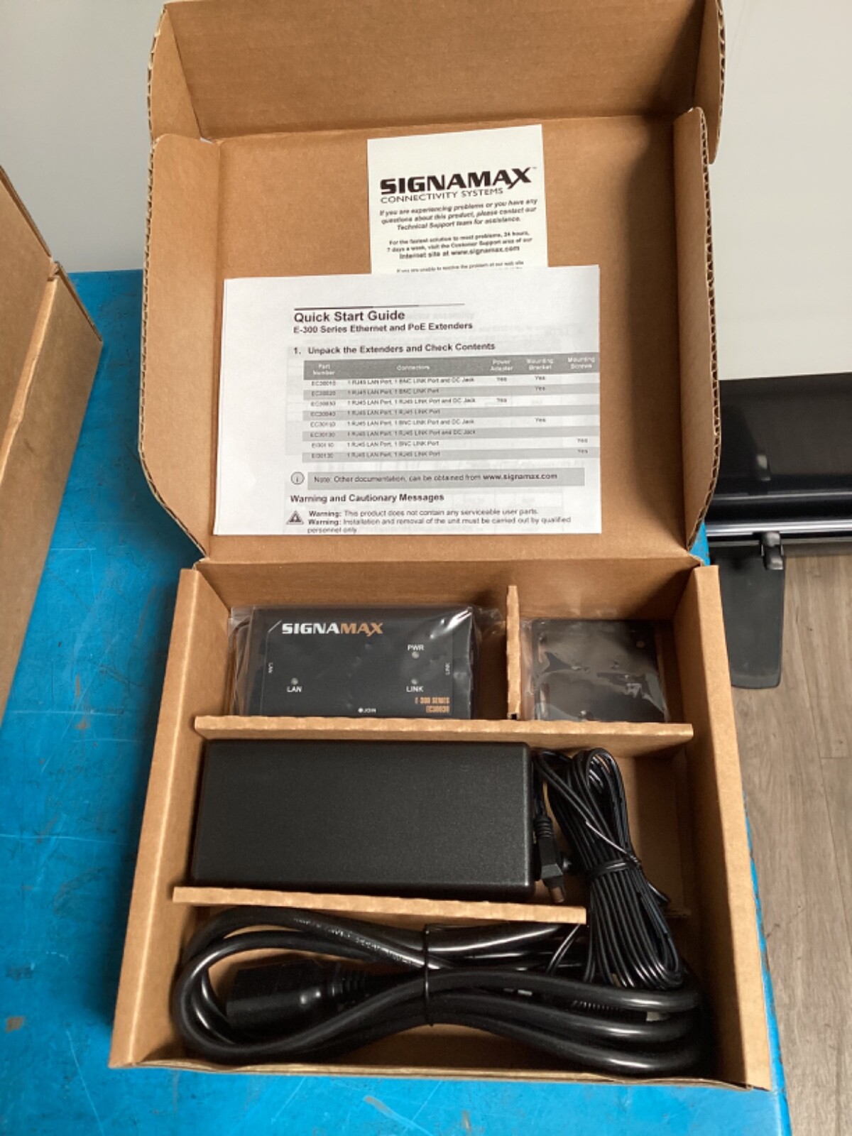 Signamax E-300 Long Range Ethernet & PoE - Local