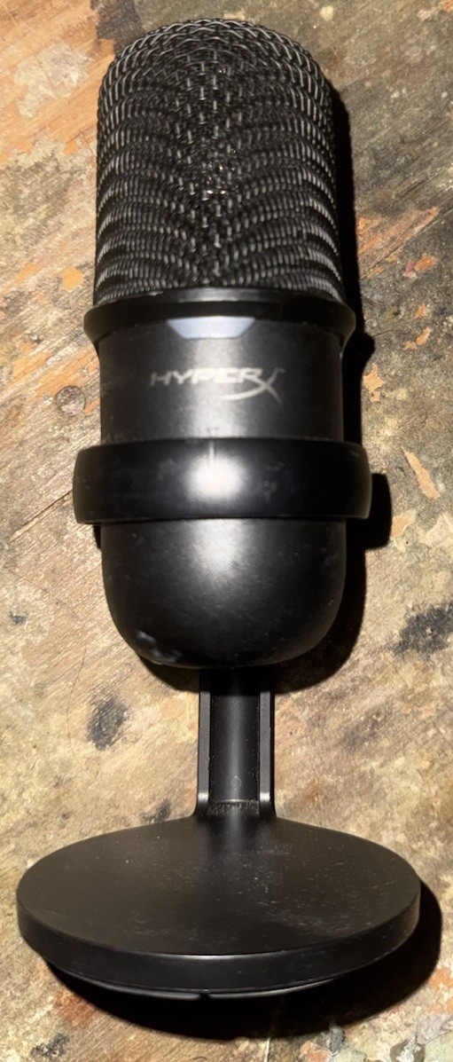 HyperX Solocast USB  HI - RES Condenser Gaming Microphone