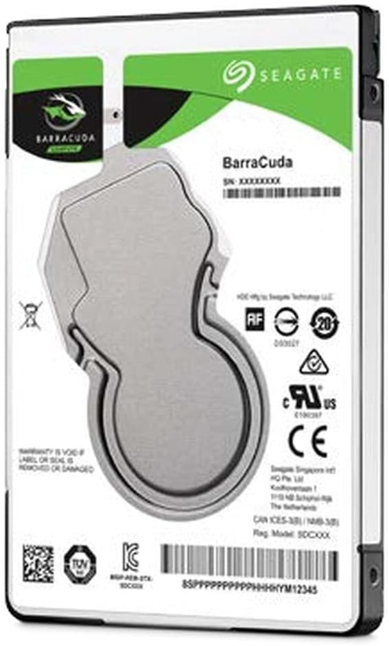 Seagate 500GB BarraCuda Pro 2.5" Hard Drive ST500LM034 (SATA 6Gb/s/128MB/7200 RP