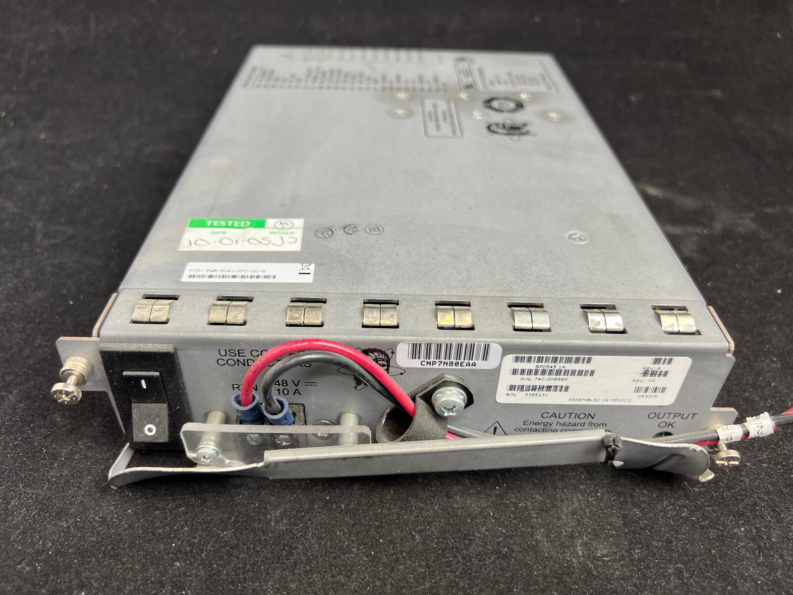 *Lot of 2* Juniper PWR-M10i-M7i-DC-S 293W DC Power supply M7i M10i Router