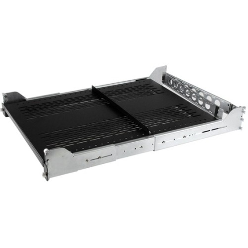 Startech UNISLDSHF19M 2U SLIDING SERVER RACK SHELF ADJUSTABLE VENTED RACK MOUNT