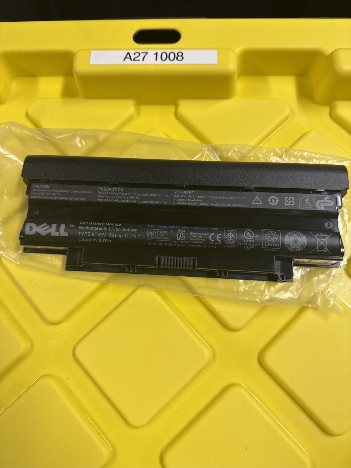 OEM Dell Battary Type J1KND 11.1V 58Wh Laptop Computer 9TCXN 9T48V Fast