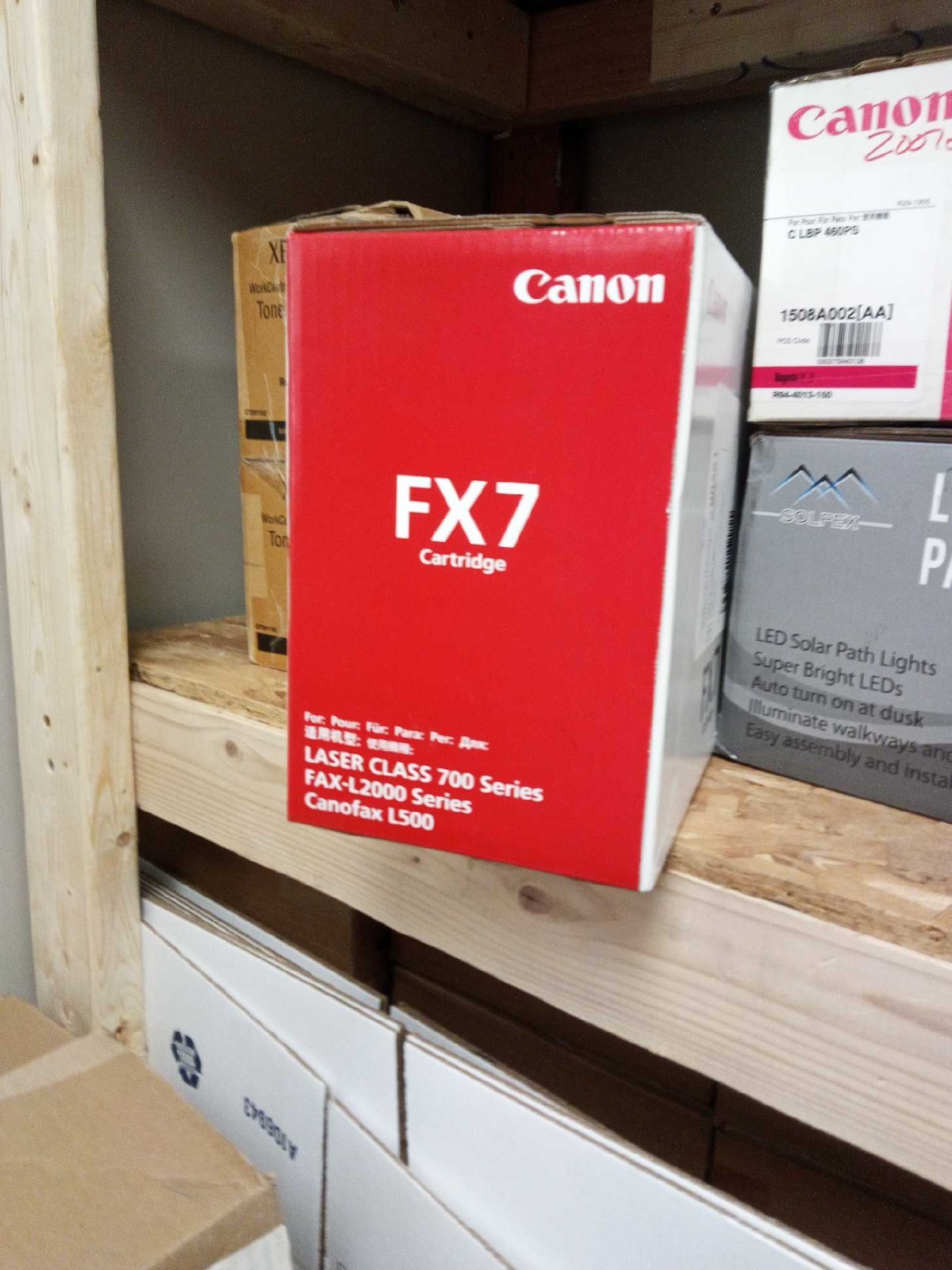 GENUINE CANON FX7 BLACK TONER CARTRIDGE FOR CLASS 700 LASER, FAX-L2000. L500