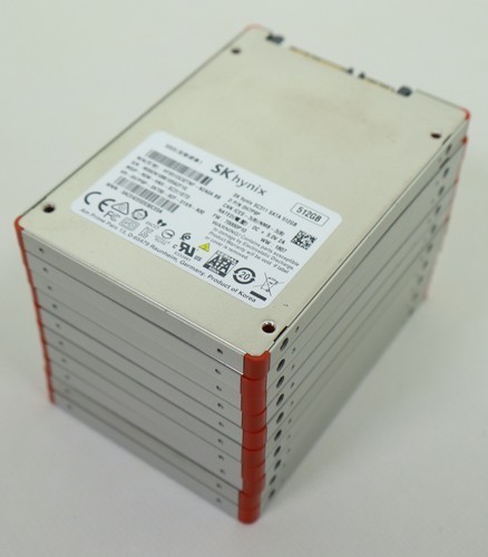 Lot of 10x SK Hynix SC311 512GB 2.5" SATA SSD HFS512G32TNF H7P9P  Tested Good