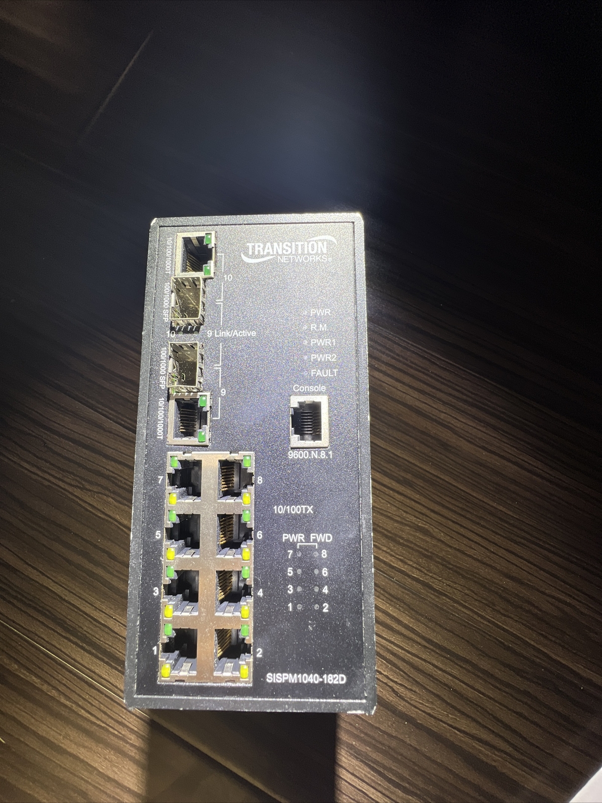 Transition Networks SISPM 1040-182D-LRT Managed Switch