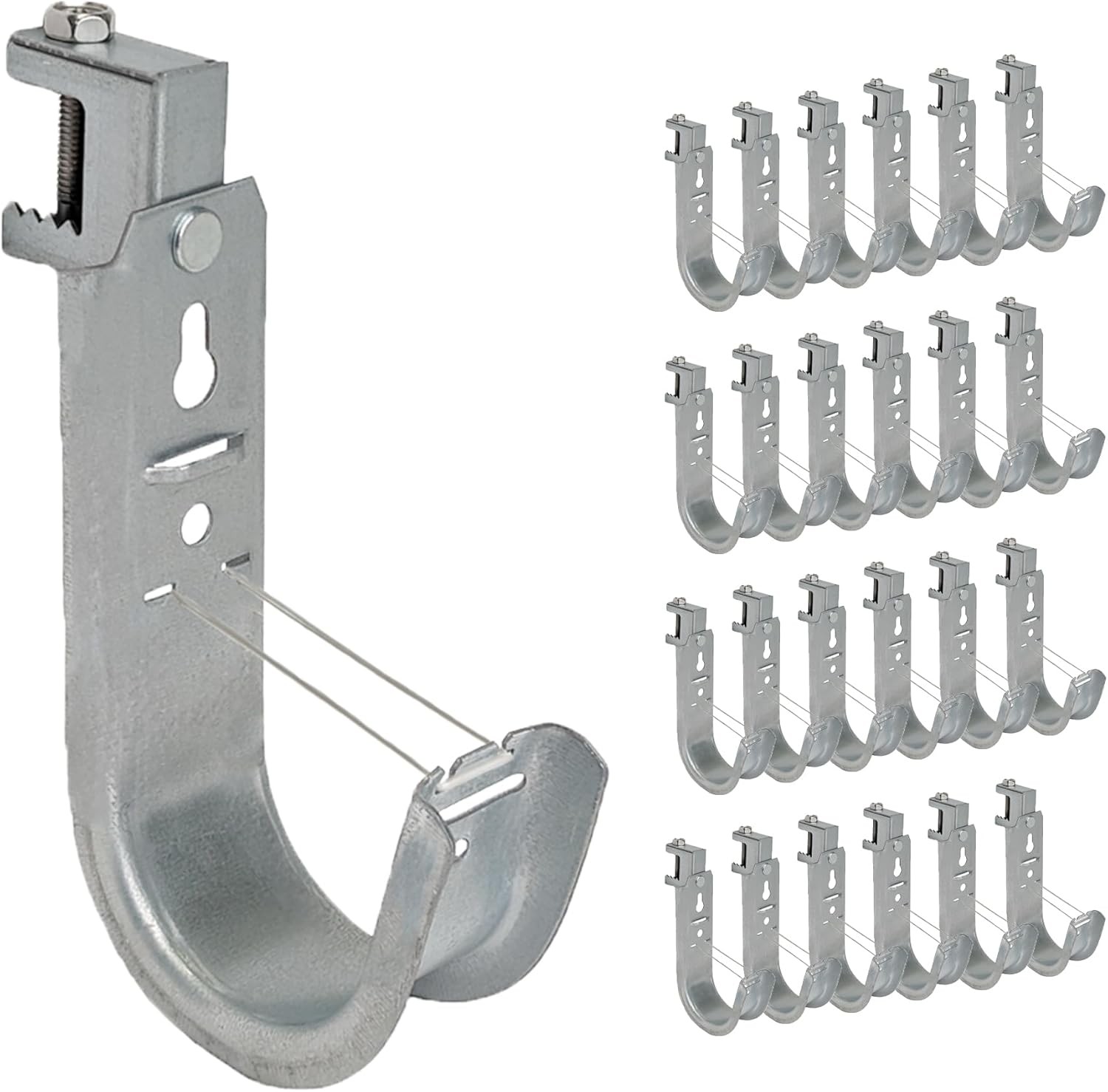 ICC Beam Clamp J Hook 2 Inch 25 Pack Galvanized