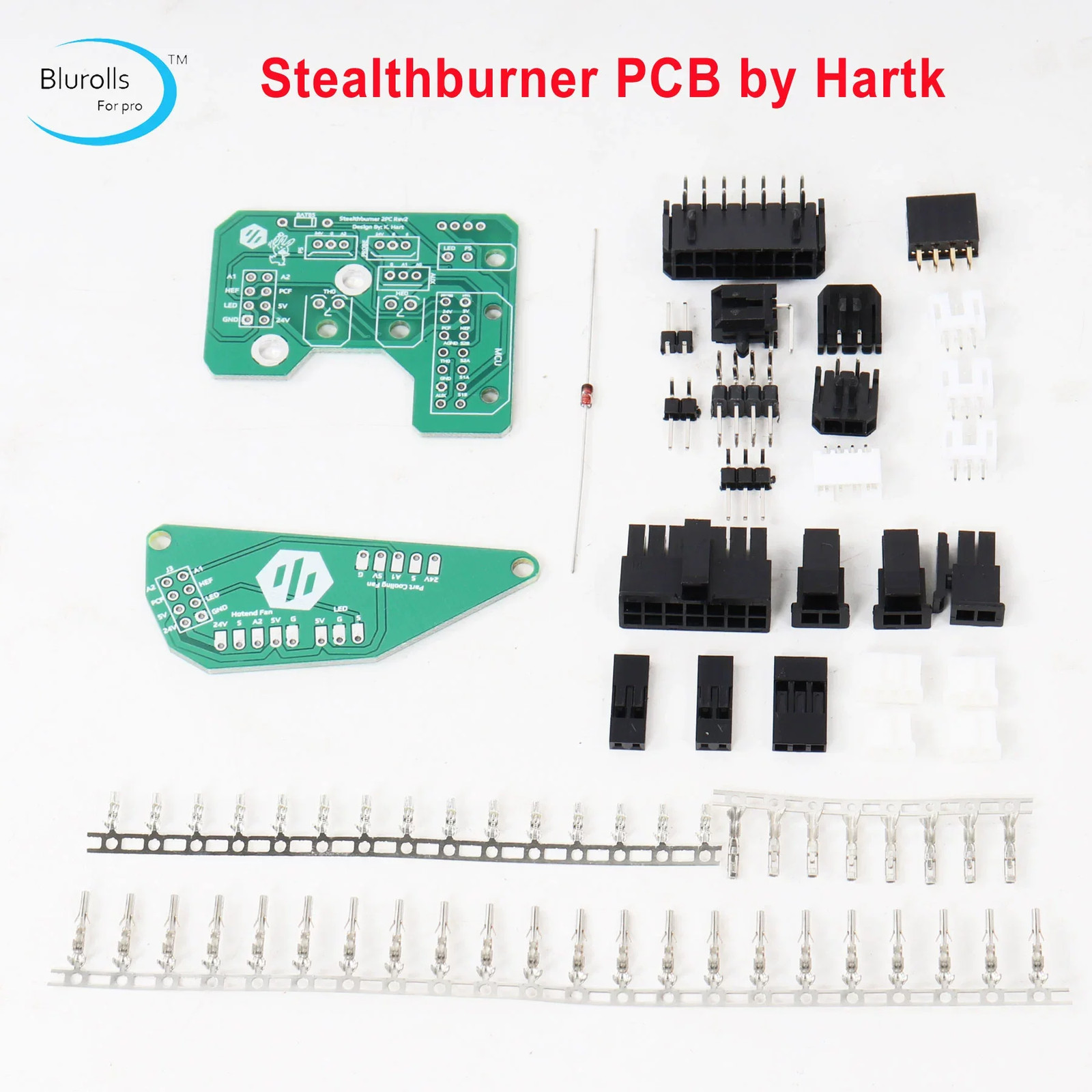 Voron2.4 Trident printer SB Stealthburner extruder print head PCB circuit board