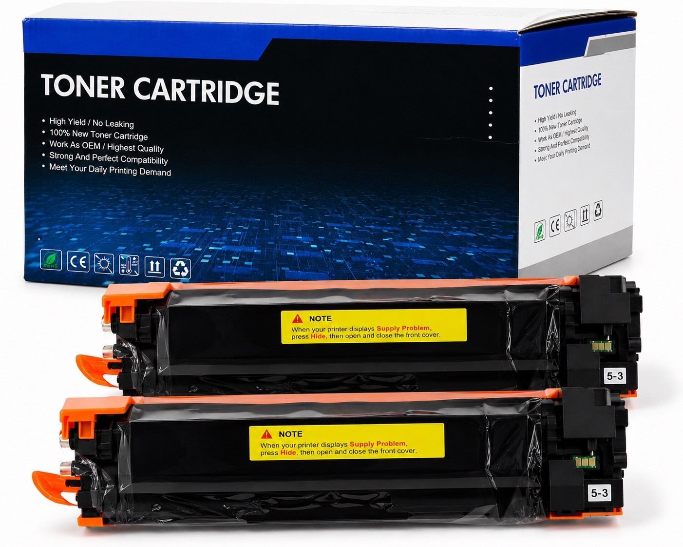 HP 218A CF218A Compatible Black Toner Cartridge w/ Chip Factory Sealed