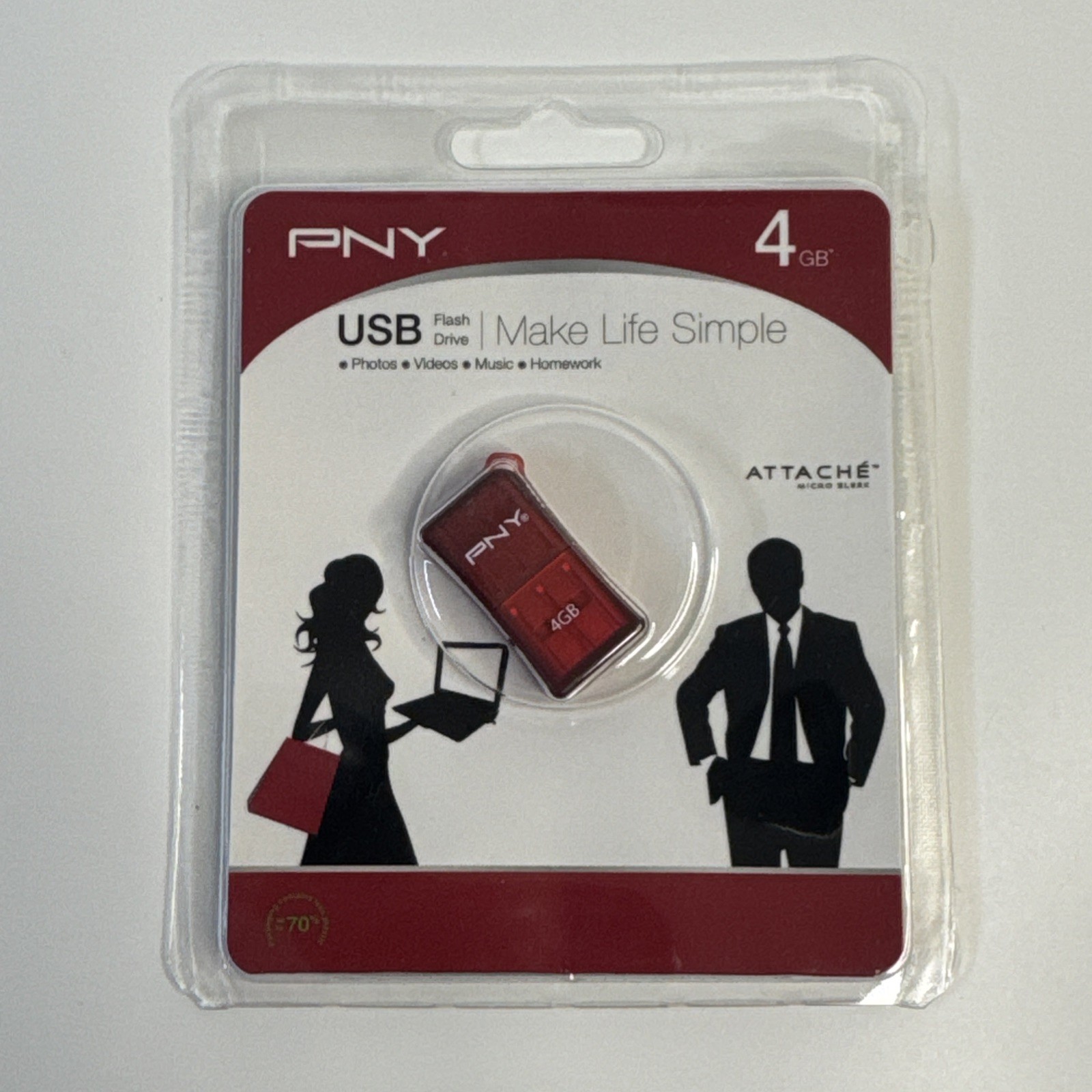 PNY -  USB 4gb Flash Drive NEW SEALED Stick