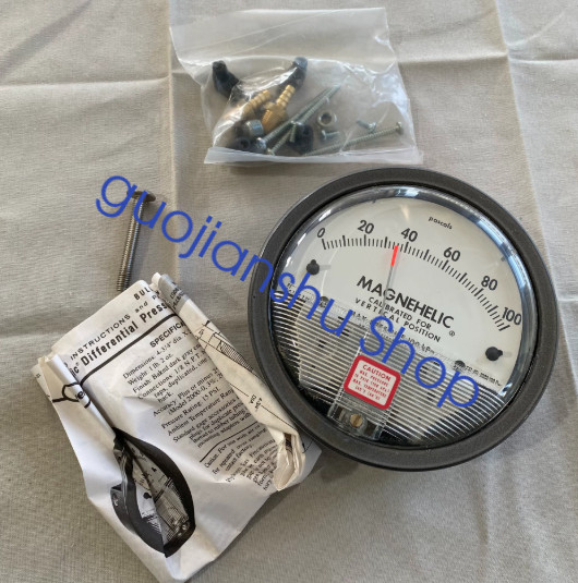 1PCS NEW Dwyer 2000-100PA W51J Pressure gauge Fast delivery Via Fedex/DHL