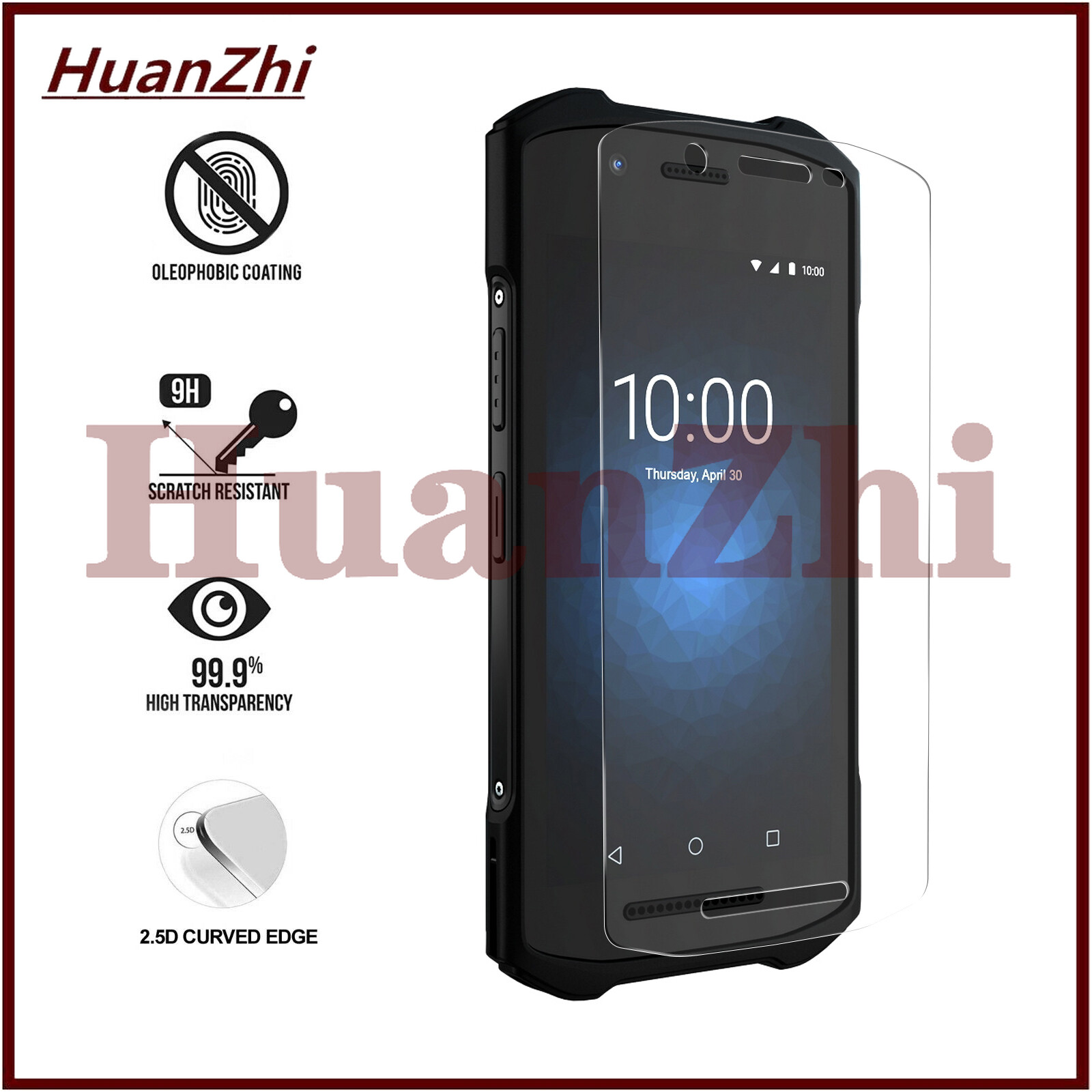 3PCS New Toughened Screen Protector for  Symbol Zebra TC26 TC21 TC210K