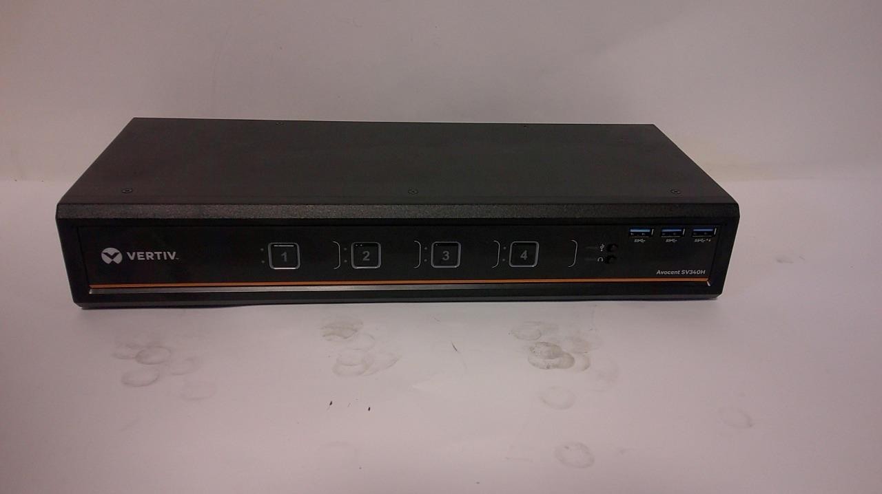 Vertiv Avocent 4-Port Dual-Head HDMI KVM Switch SV340H