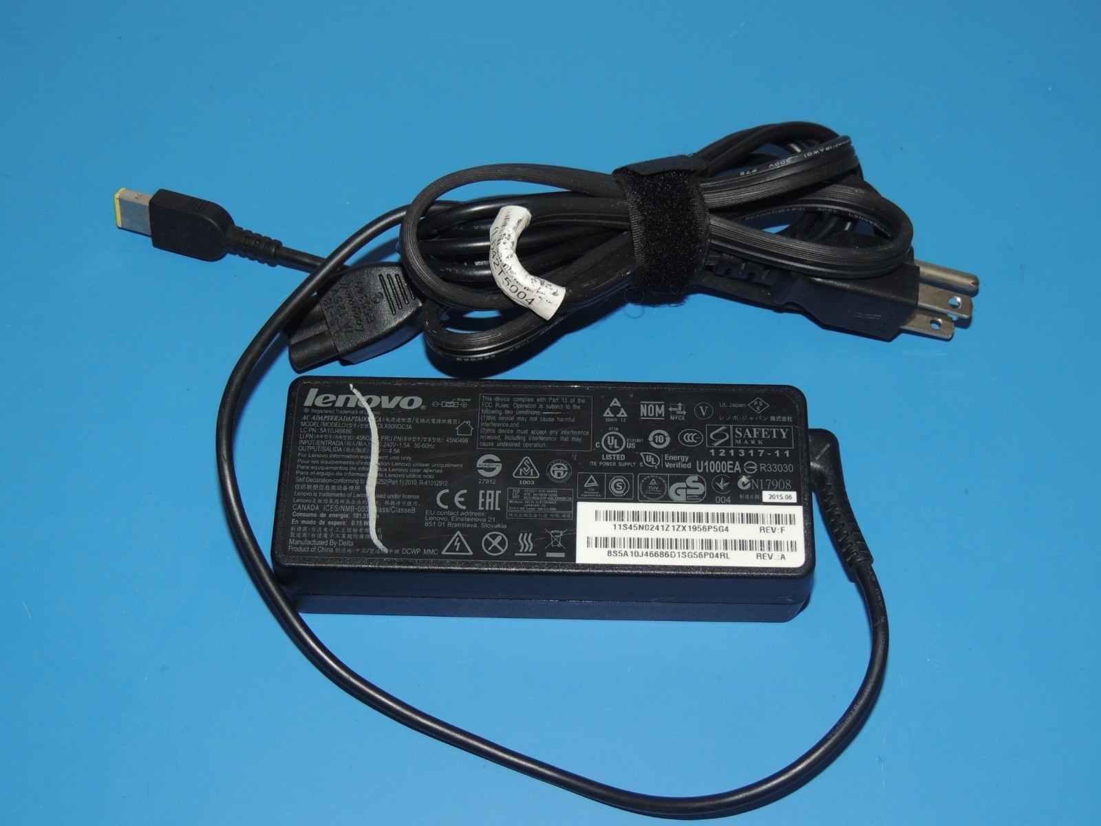 5A10J46686 Lenovo 90W 20V AC Adapter 5A10J75109  5A10J75116 01FR052 01FR041