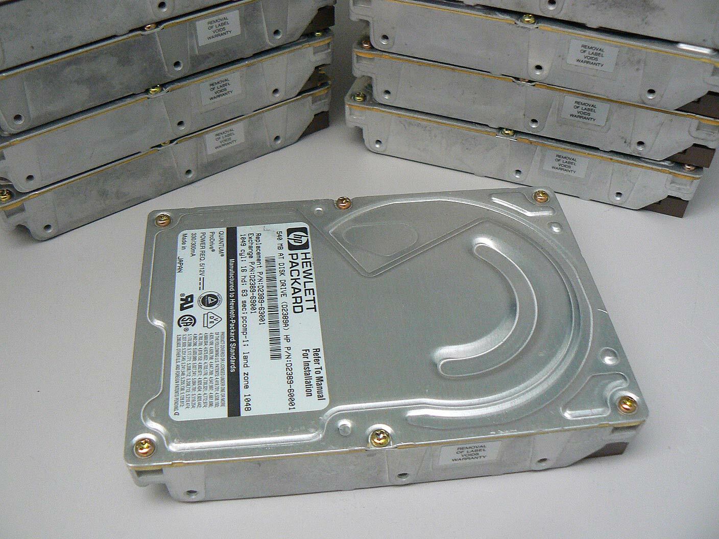 Quantum MV54A101 IDE Hard Drive - Model 540AT  -  (( TESTED ))