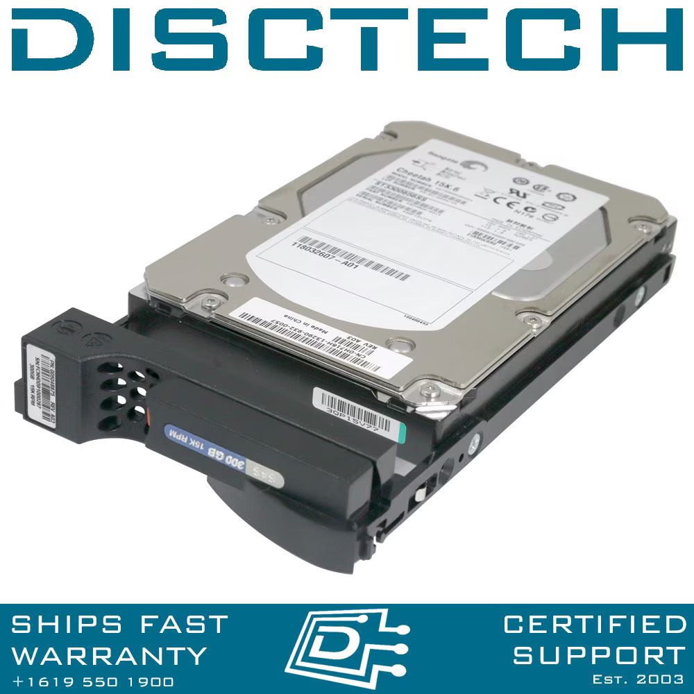 EMC AX-SS15-300 300GB 3.5" 3Gbps 15K RPM AX4-5 Series SAS HDD