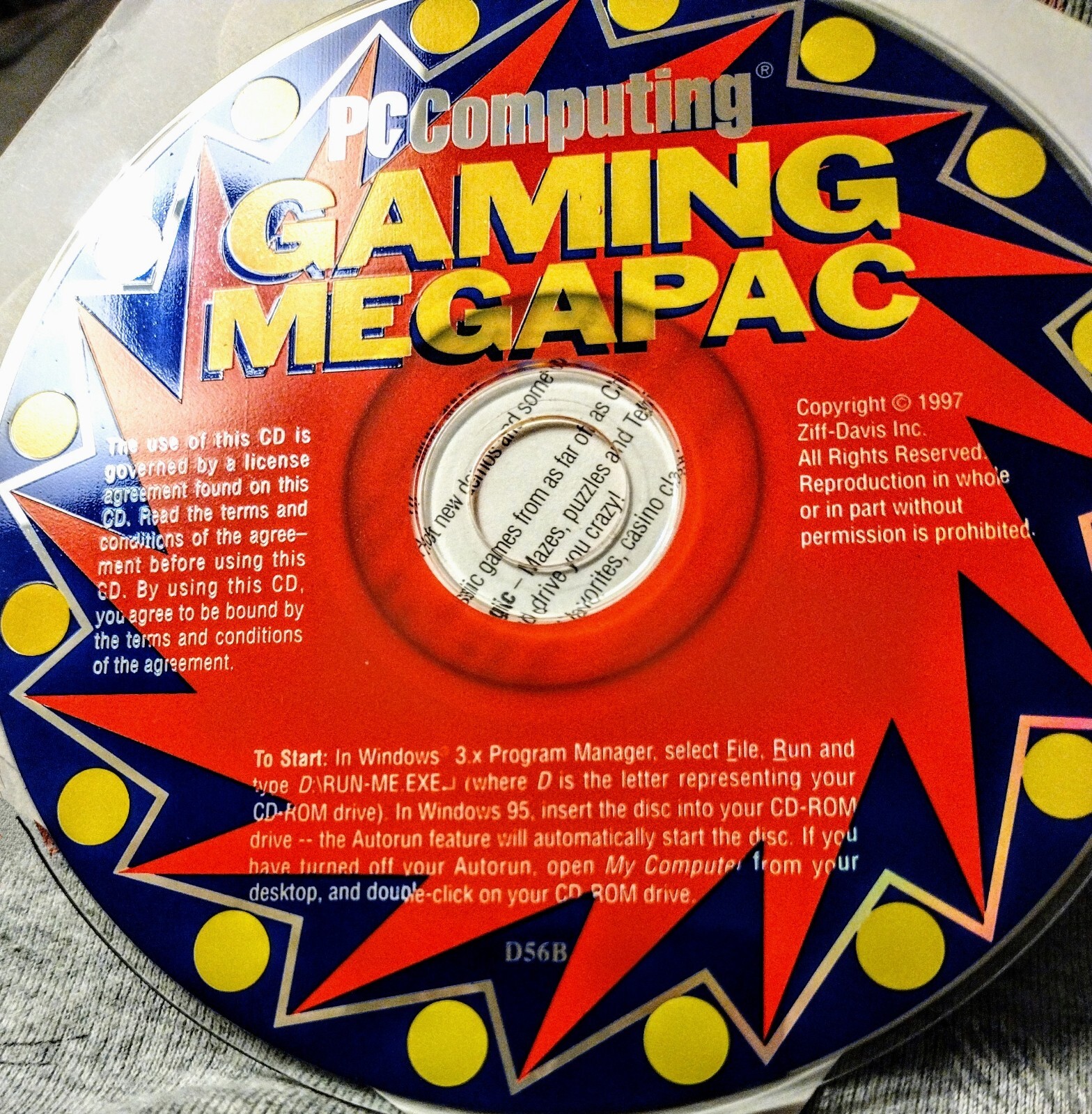 Windows 3.x PC Computing Gaming MegaPac CD-ROM Windows 3.X