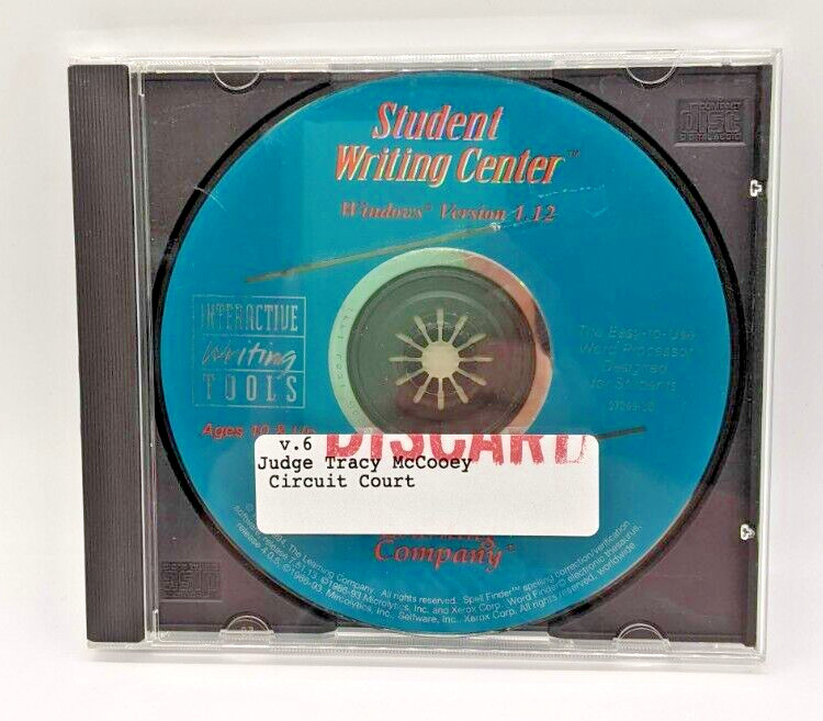 The Learning Company: Student Writing Center - Windows Version 1.12 (CD, 1993)