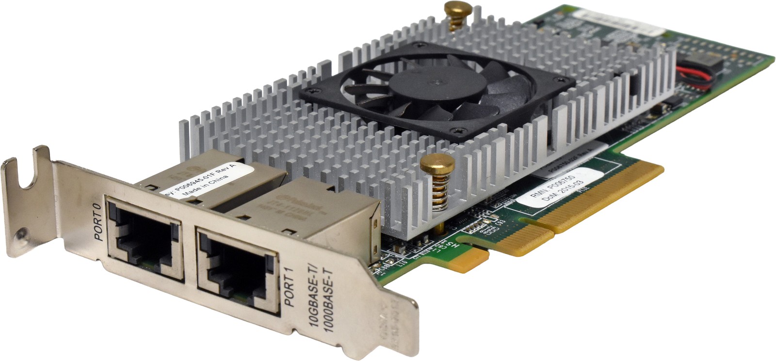Emulex OCE11102 P006750-02F Dual Port SFP+ 10GE Network Adapter PCIe2.0 x8 LP