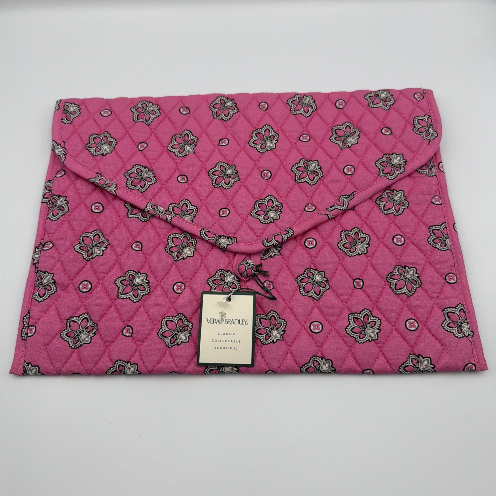 Vera Bradley Pink Flamingo Soft Laptop, Case With Retired Rare