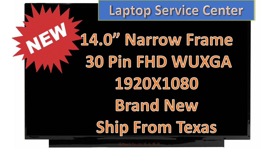 New 14.0" FHD WUXGA LCD LED Screen For HP LAPTOP 14-FQ0008CA 14-FQ0020NR
