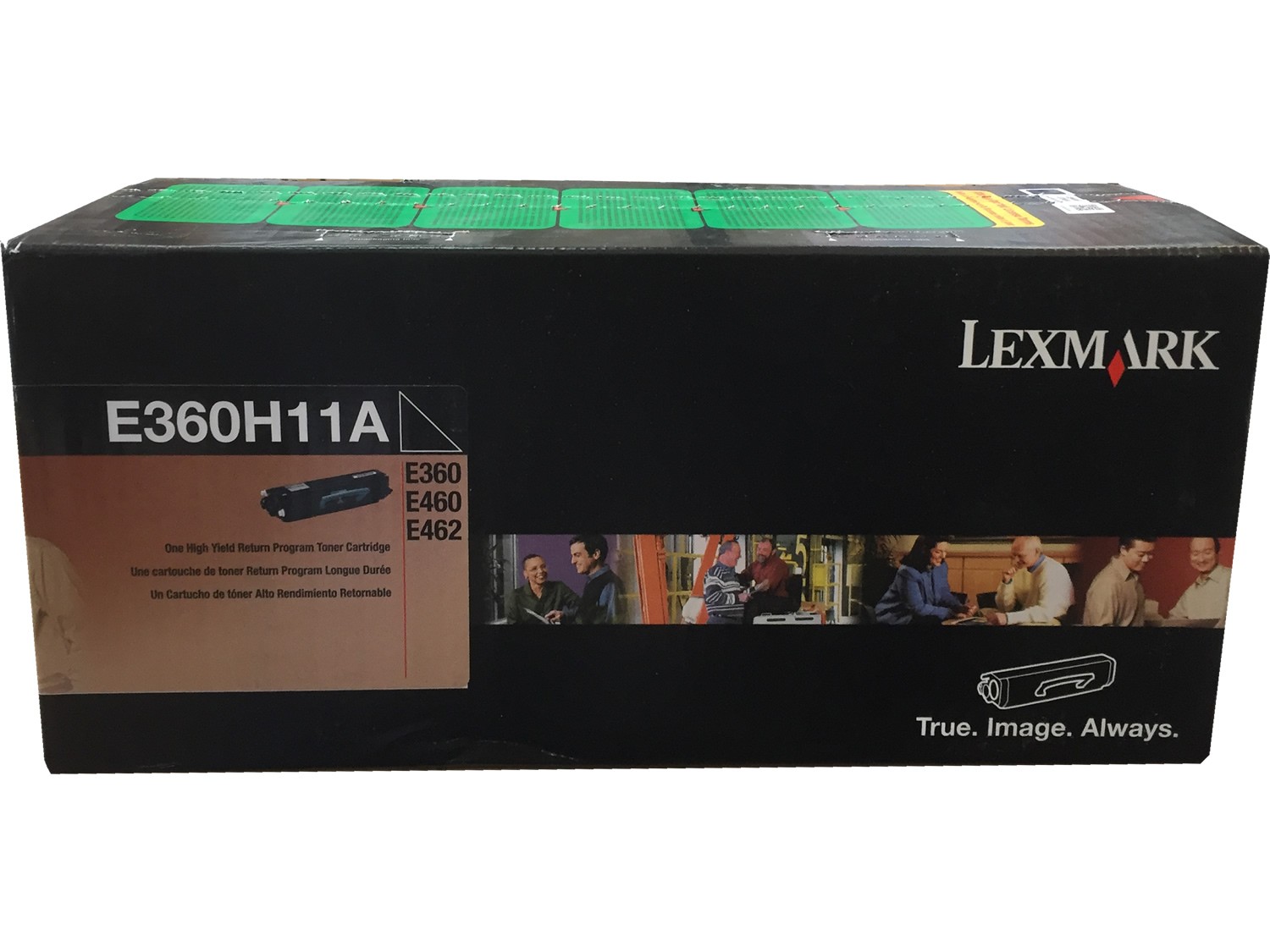 Lexmark E360H11A Black High Yield Toner Cartridge Genuine OEM Original