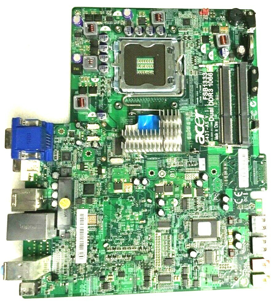 Acer Veriton L480 L480g L488g mainboard  Q43T-AS(SN)  MB.VA007.003