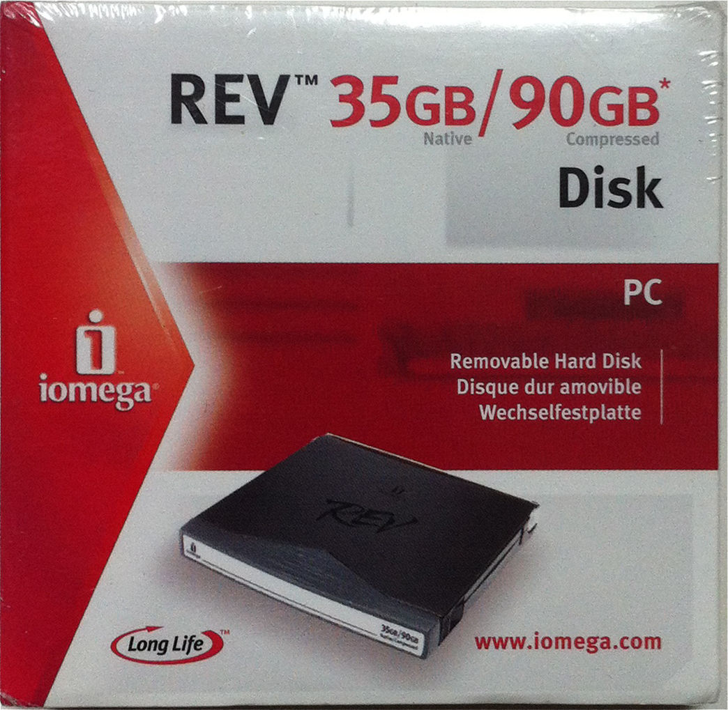 Iomega Rev 35GB 35GB Disk / Storage Media NEW #40