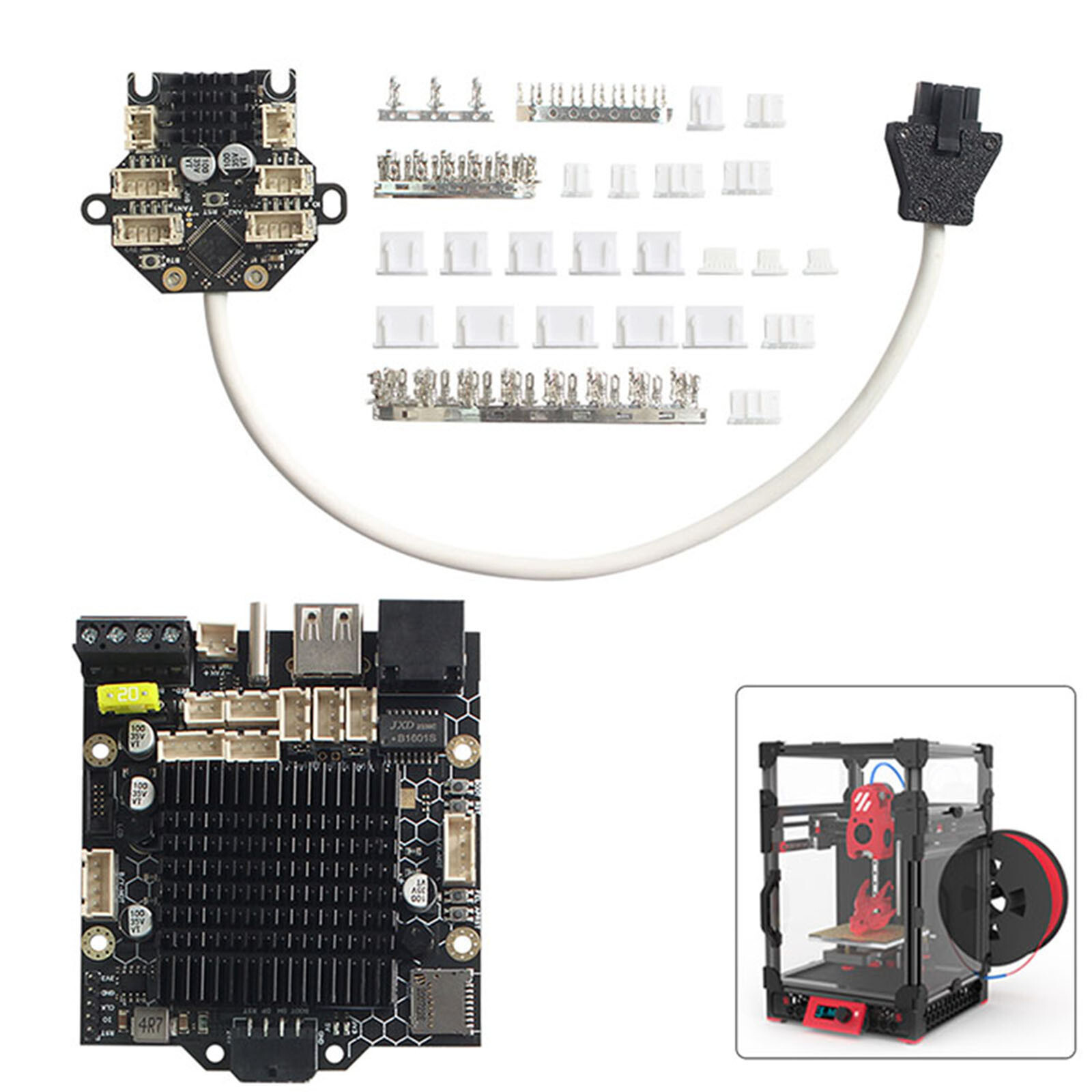 BULLANT Motherboard + M36 Hub Board Accessories for Voron V0/0.1/0.2 3D Printer