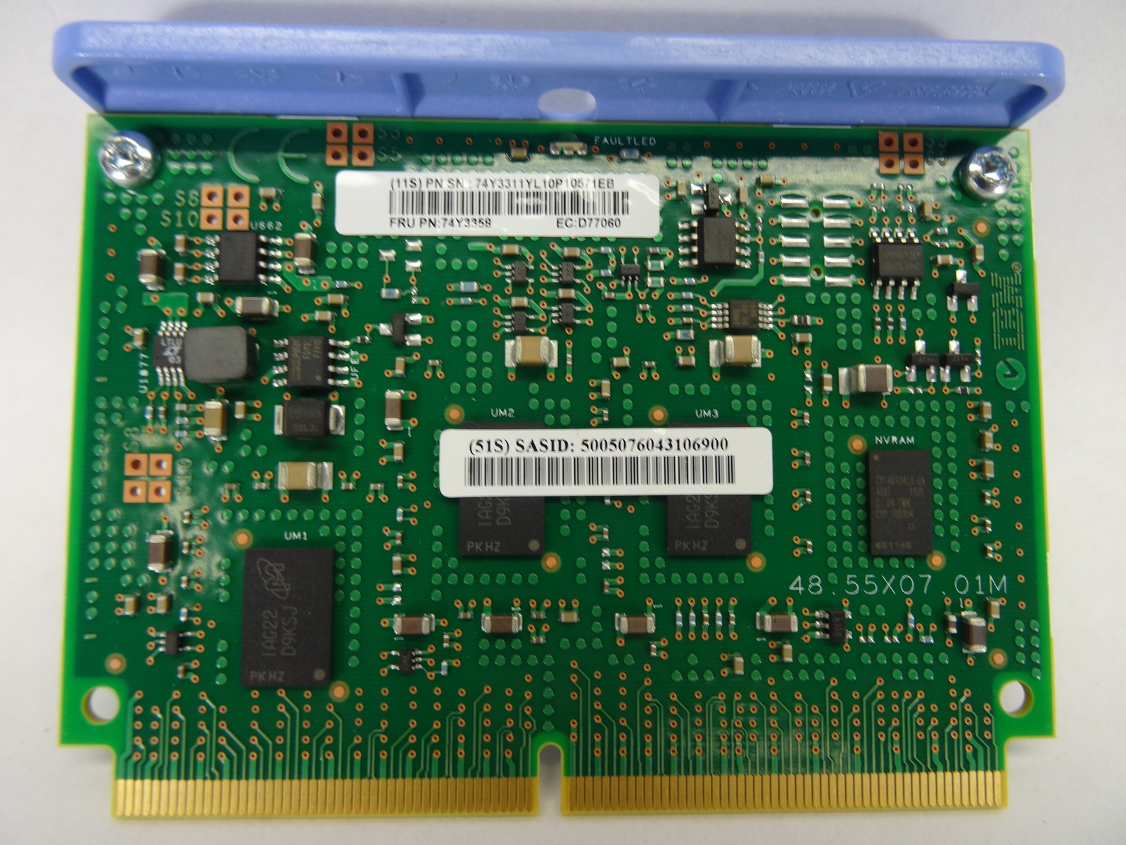 IBM 46K7723 RAID ENABLEMENT CARD 74Y3311 74Y3358