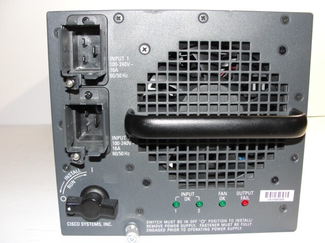 Cisco 341-0092-05 REV:A0 Astec 6000W Power Supply for Catalyst 6500 Chassis