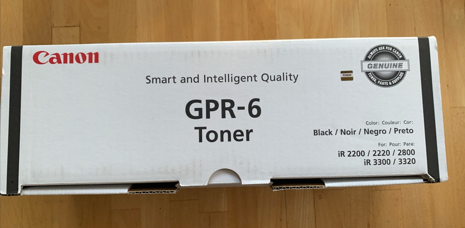 Canon GPR-6 (6647A003) AA Black Toner Cartridge imageRUNNER 2200, 2220,2800,3320
