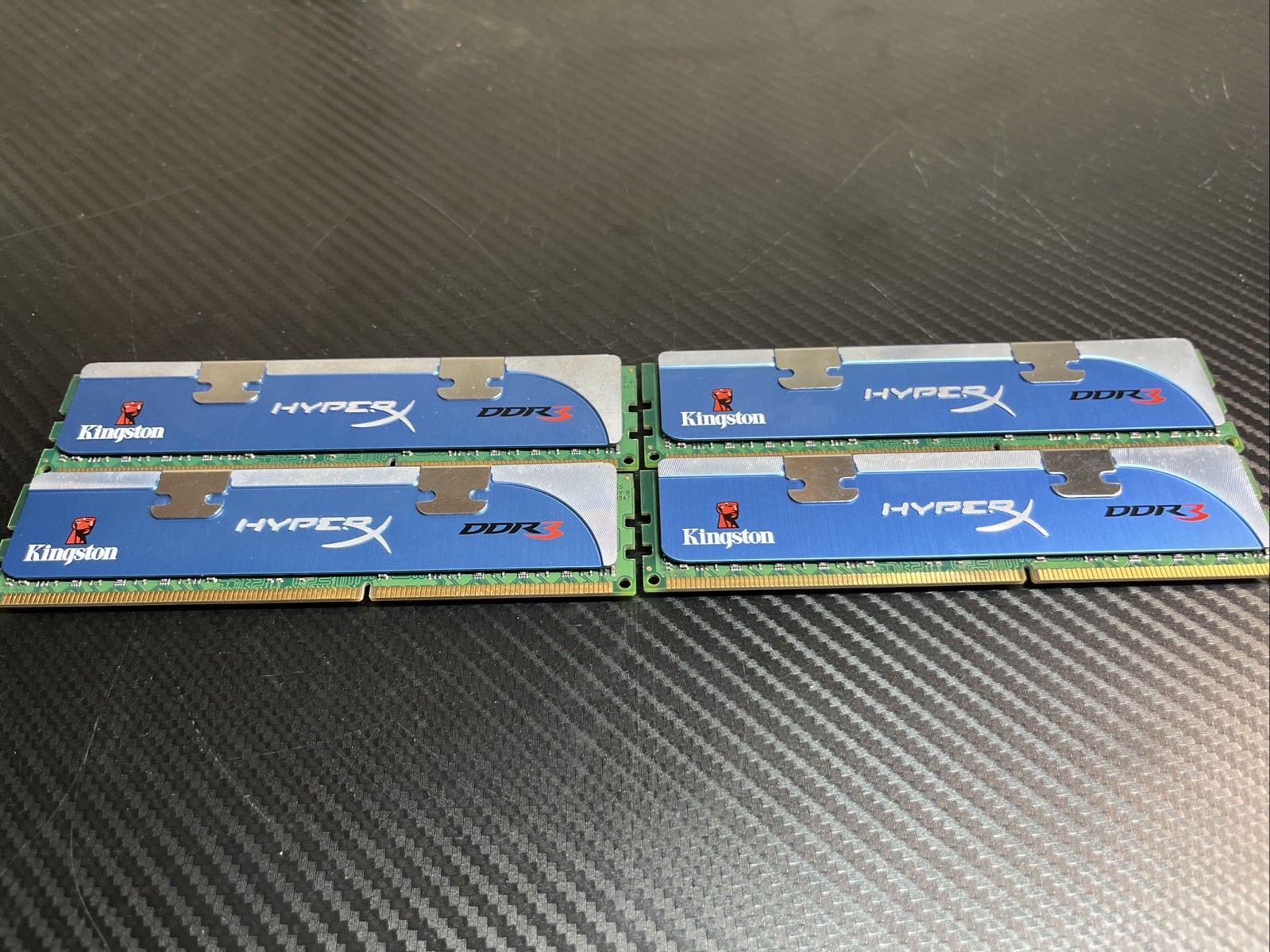 Kingston 4gb DDR3 Ram Khx1600c9d3k2 Lot Of 4