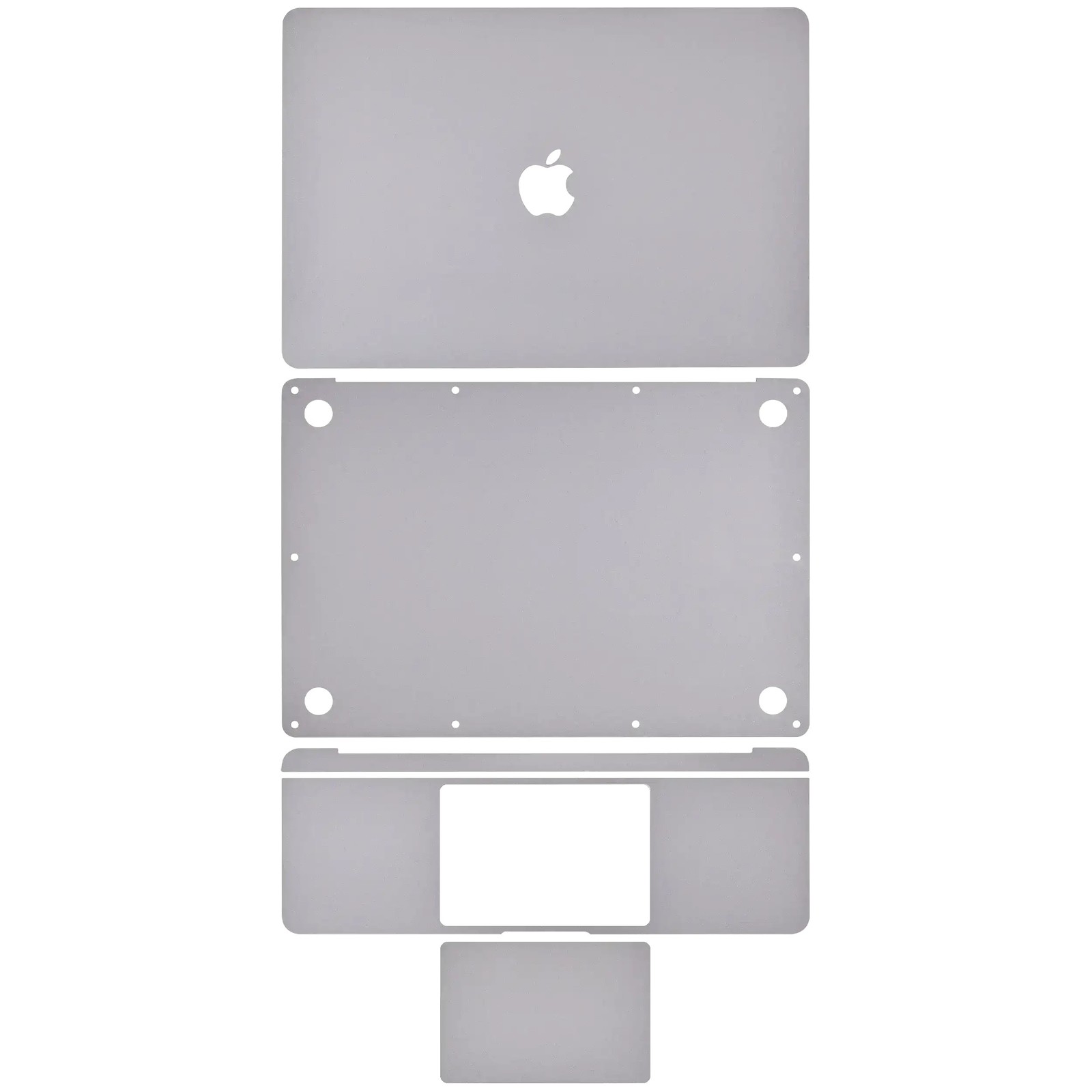 4-in-1 Top, Bottom, Keyboard, Trackpad Skin For MacBook Air 13" A1932 2018-