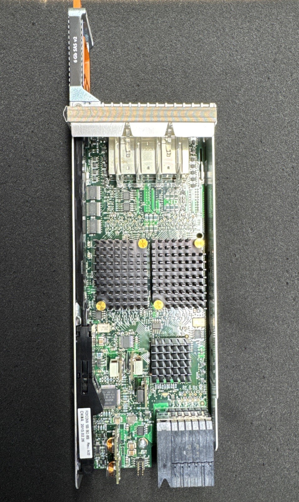 EMC SLIC23 4-Port 6GB SAS V2 I/O Module For DD2500 P/N: 303-178-100B-03 Tested