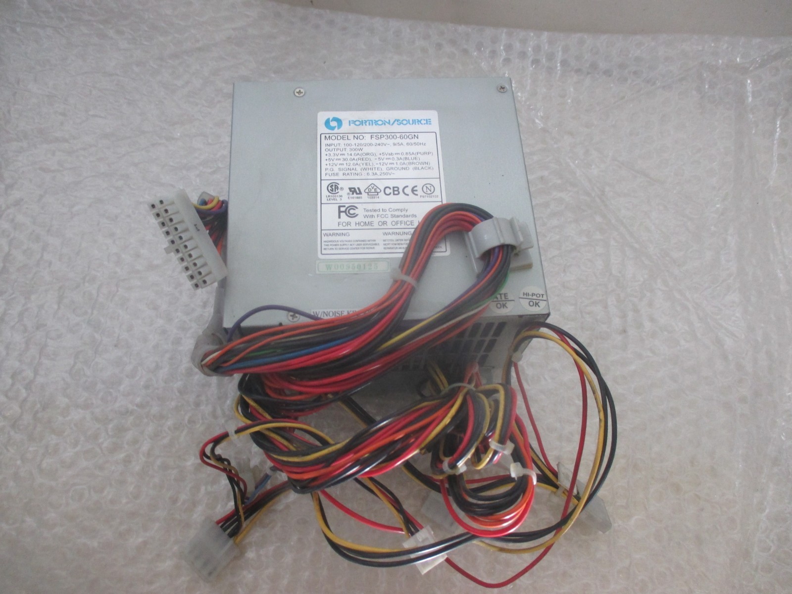 FSP300-60GN FORTRON SOURCE 300 Watt power supply ATX for PC fully tested