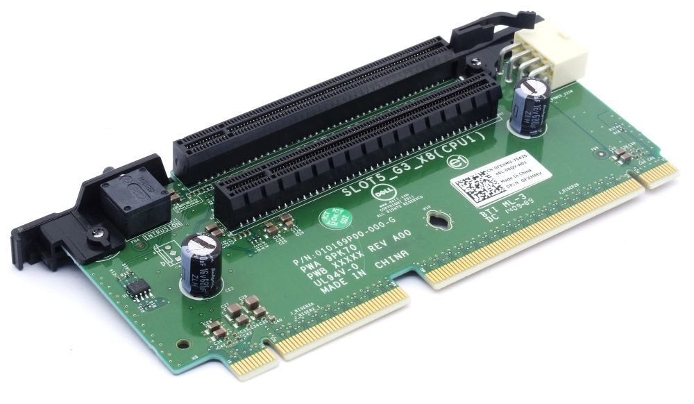 Dell 0FXHMV Dual PCI Express X16 X8 Slot Riser Card Board PowerEdge R720 R720XD