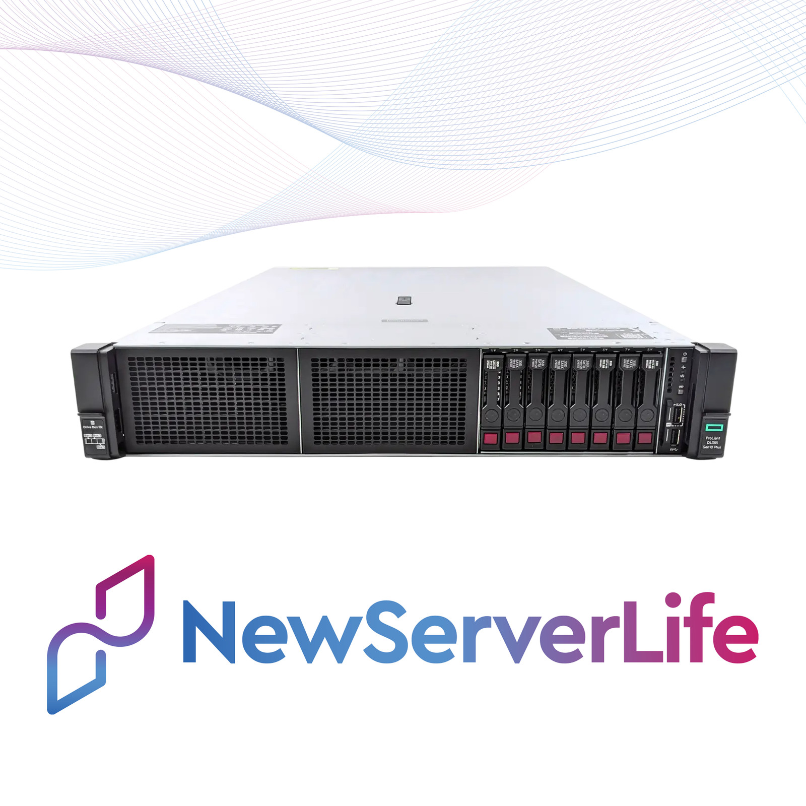 HPE DL385 Gen10 Plus 8SFF 2x Epyc 7742 512GB P408i-a 2x 25Gb SFP28
